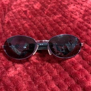 Notorio Occhiali N142 sunglasses color wine metal rim 100% UV protection